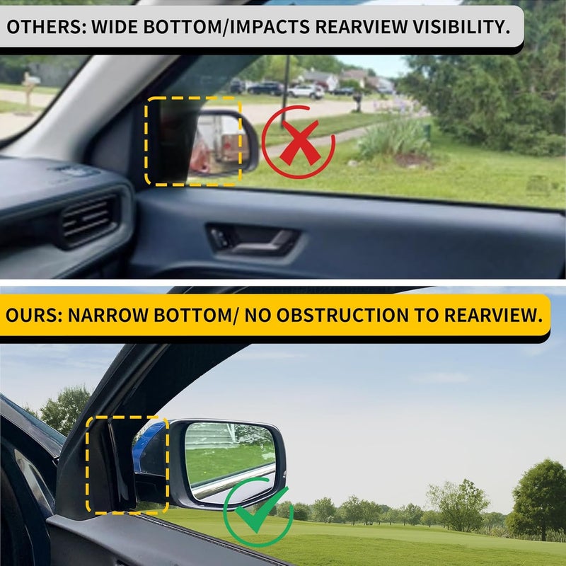 Maxzina Visor Rain Guards Compatible with 2023-2025 2026 Honda Pilot Front and Rear in-Channel Window Visors Wind Deflectors Weather Shield for 2024 Pilot 4PCS Accessories - Image 2